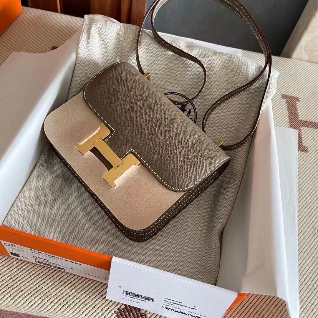constance 19 epsom 18 etoupe 大象灰 金扣