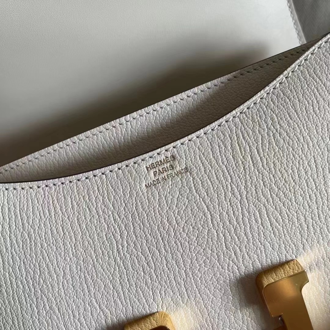 constance 19 山羊皮  i2奶油白  金