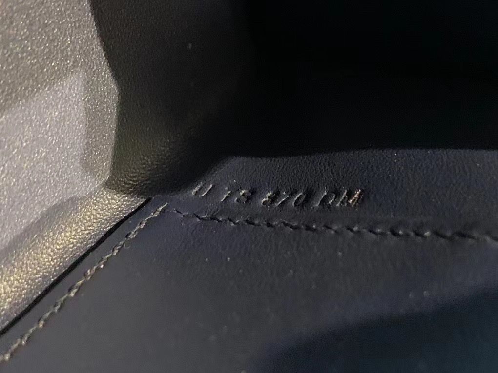 VIP一级品 kl一代 美洲鳄 73 Bleu Saphir 宝石蓝/金扣 手工缝制
