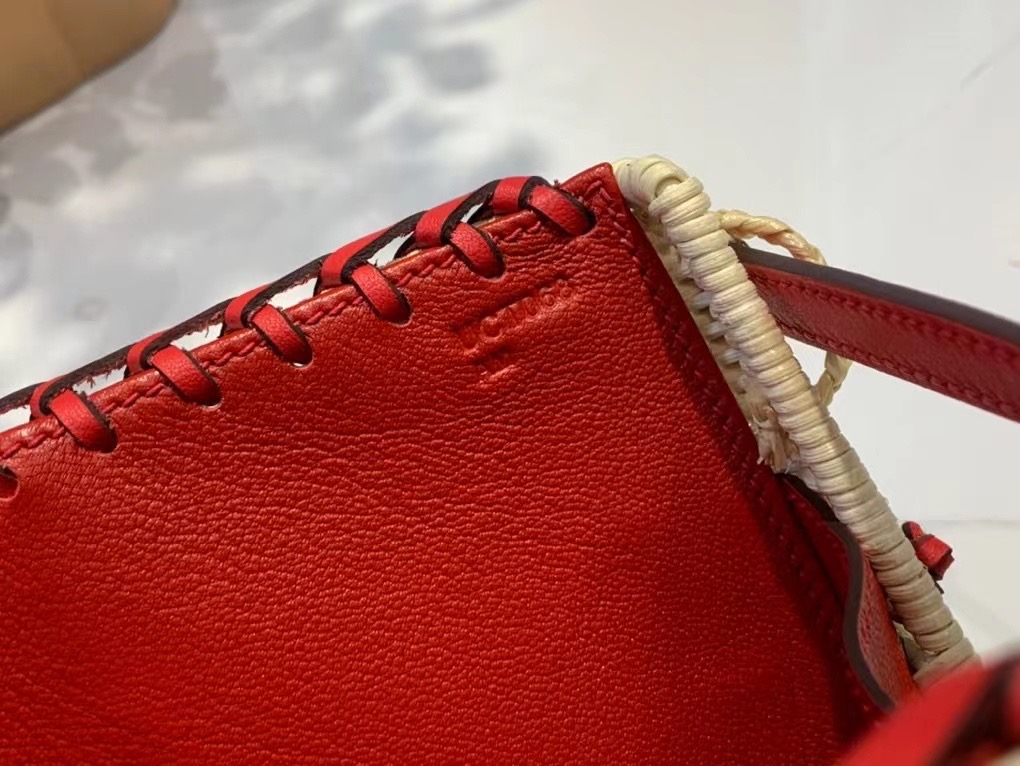 VIP一级品  hm minikl picnic野餐包   ❤️S3 Rose de coeur 心红色（swift皮）  mini2代的经典著作