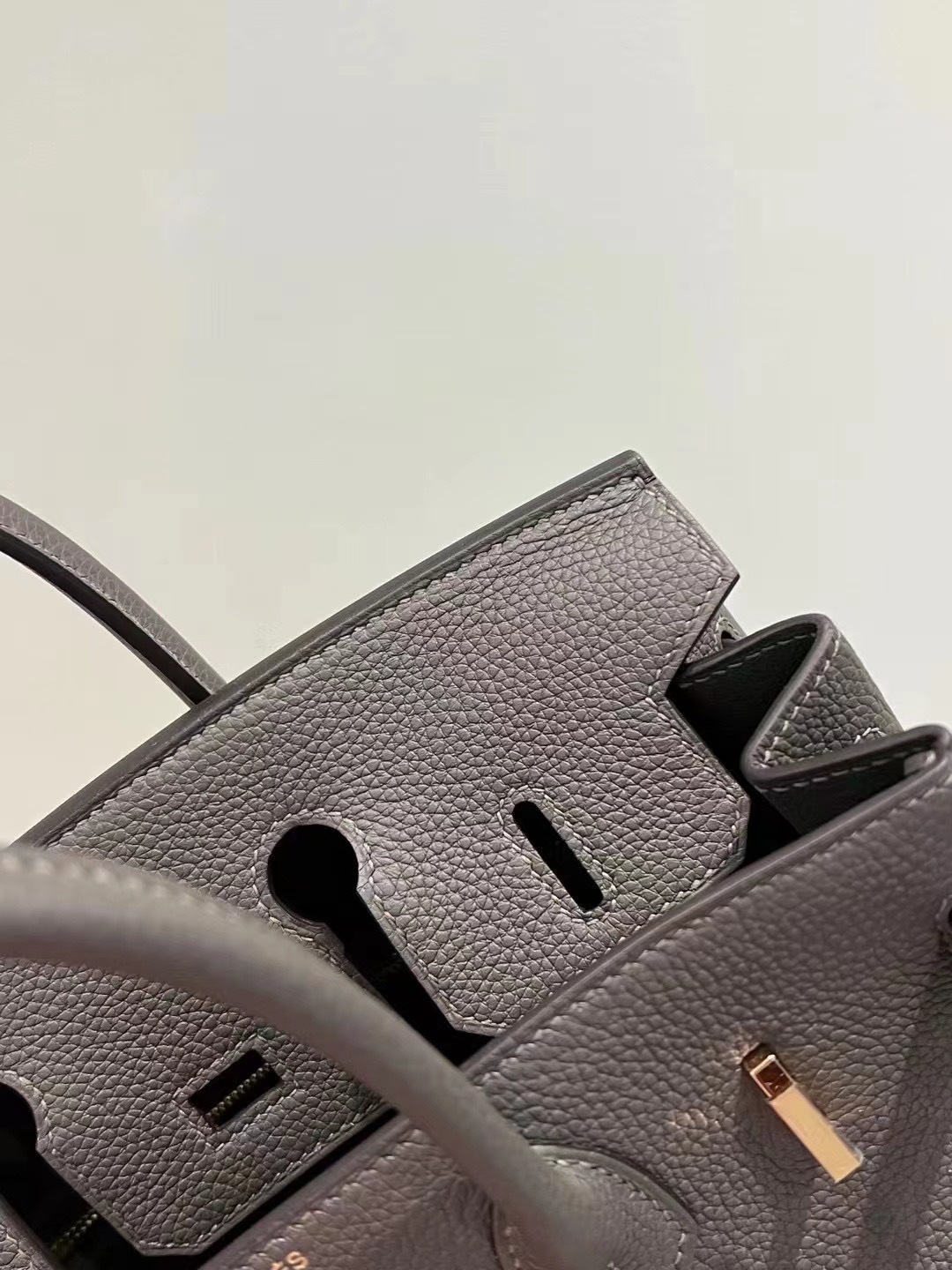Dubai HM BK 25cm Togo Gris Elephant Rose Gold