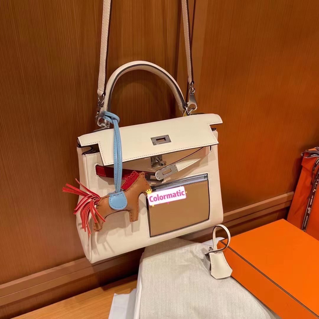 Indonesia Hermès KL 25 Colormatic i2 Nata PHW
