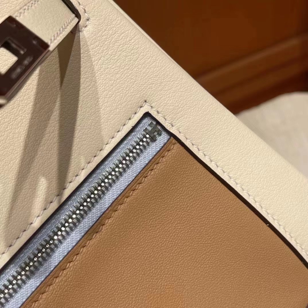 Indonesia Hermès KL 25 Colormatic i2 Nata PHW