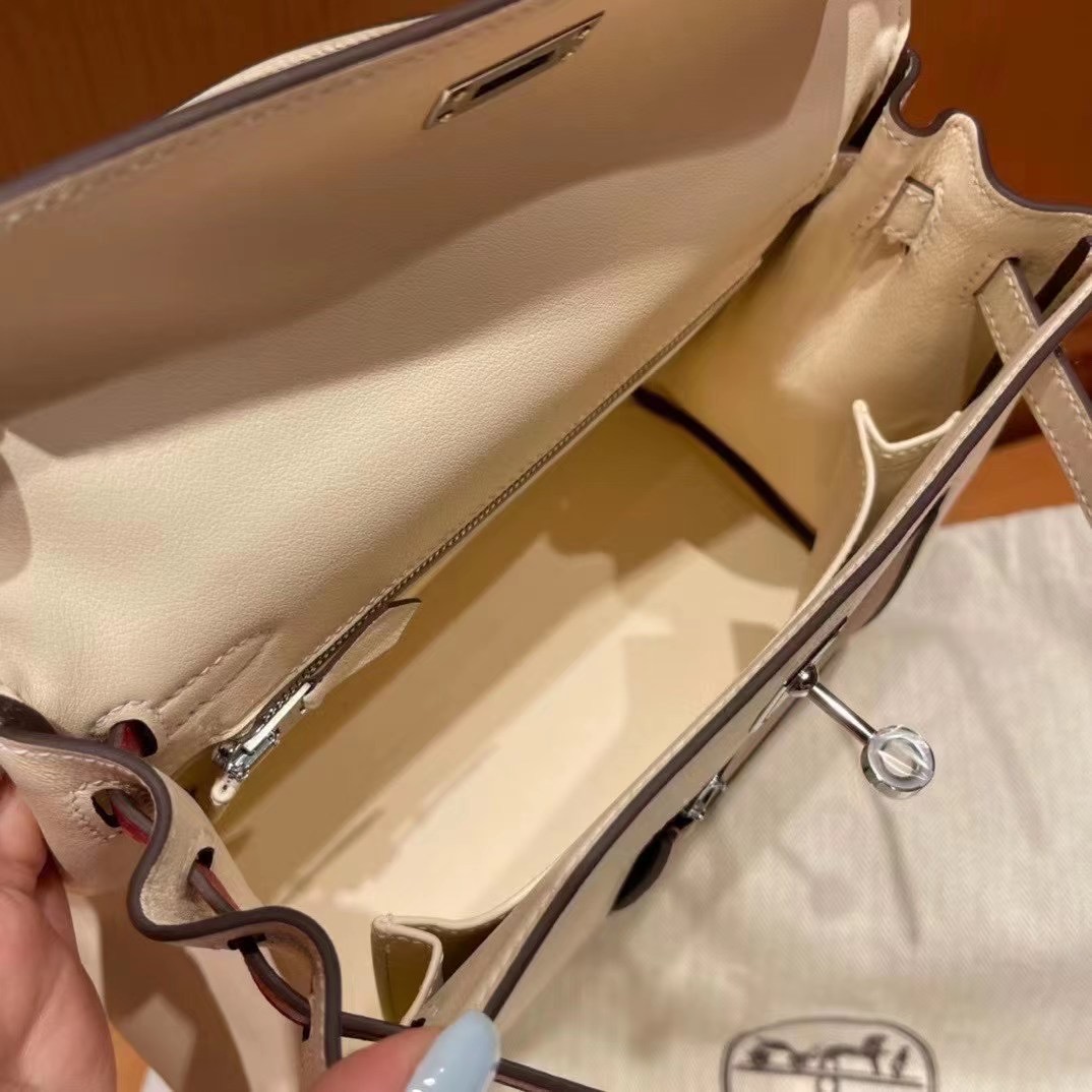 Indonesia Hermès KL 25 Colormatic i2 Nata PHW
