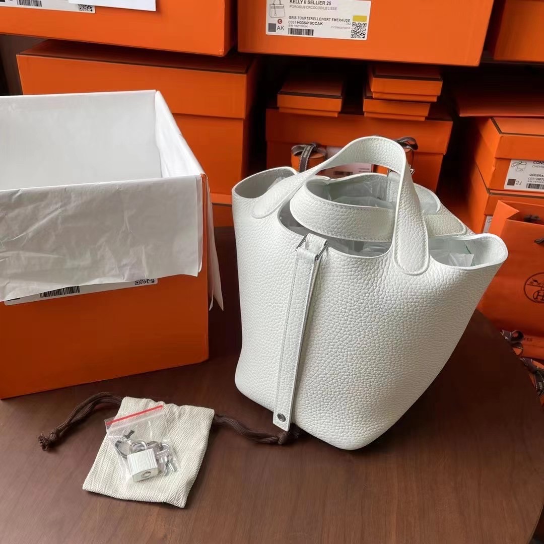 Picotin 18 Tc 01白色 银扣