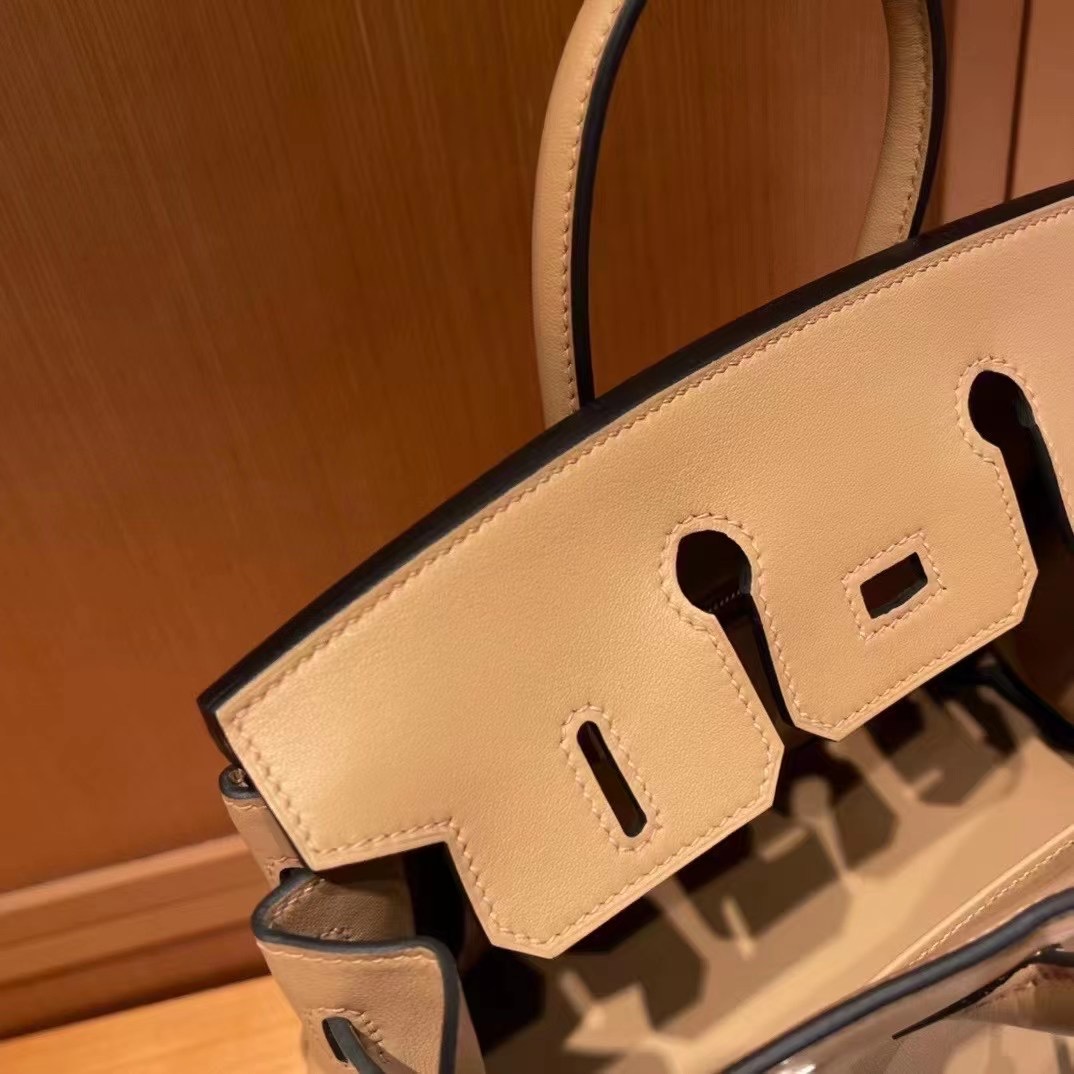 Saudi Arabia Hermès BK 25cm swift 0M Chai PHW