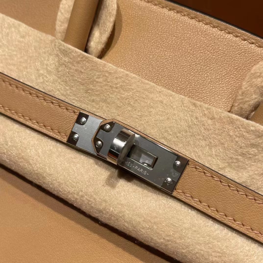 Saudi Arabia Hermès BK 25cm swift 0M Chai PHW