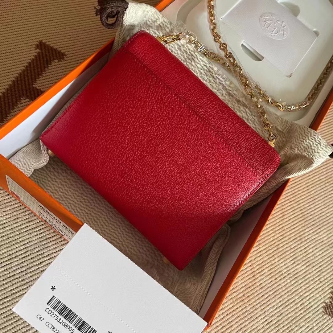 vr mini 山羊皮 Q5国旗红  金