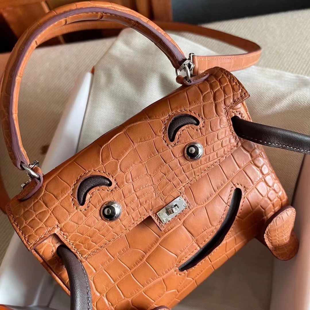 KL doll 雾面美洲  金棕拼乌木色  银