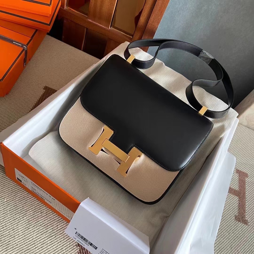 constance  24 BOX  89 noir 中古款  单格 黑金
