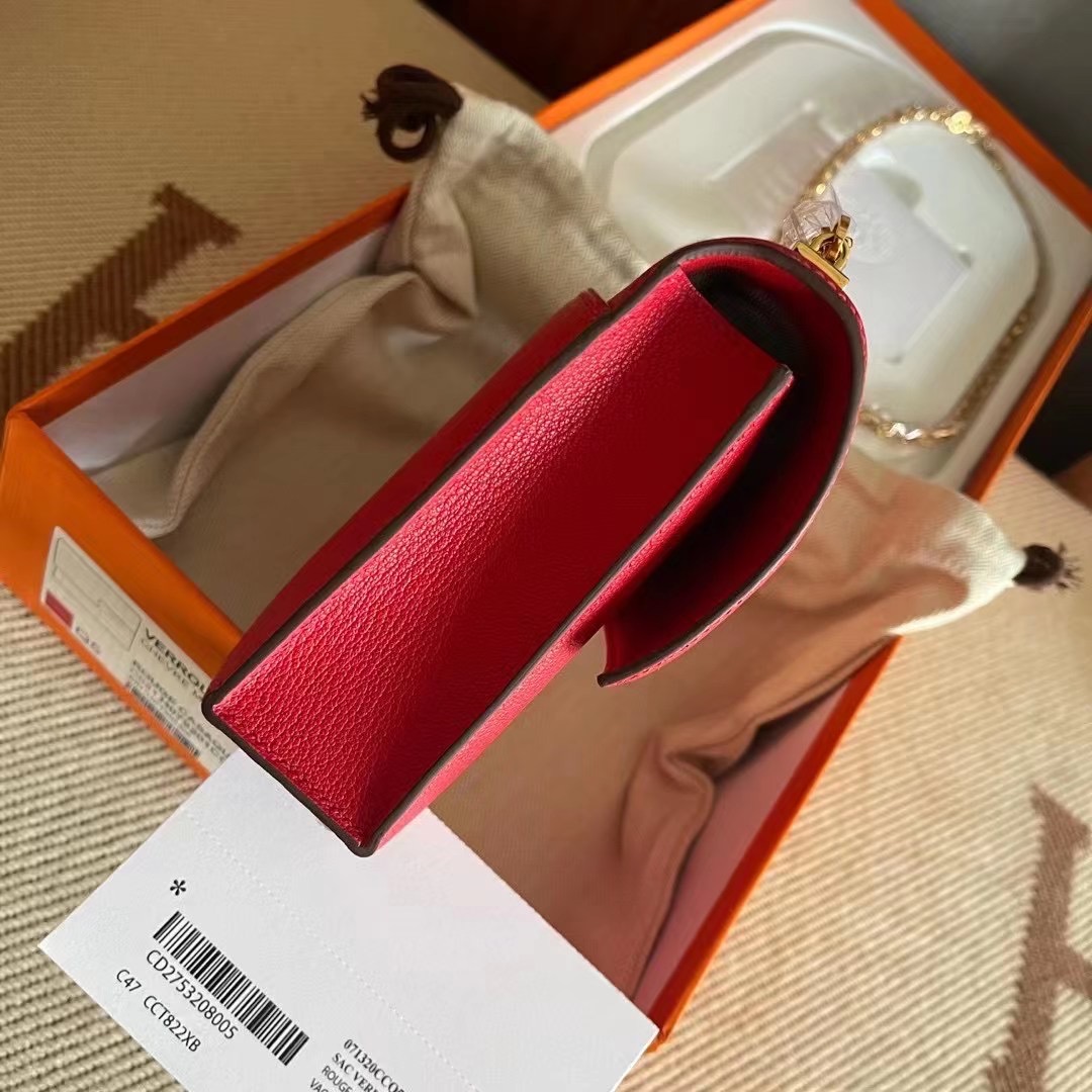 vr mini 山羊皮 Q5国旗红  金