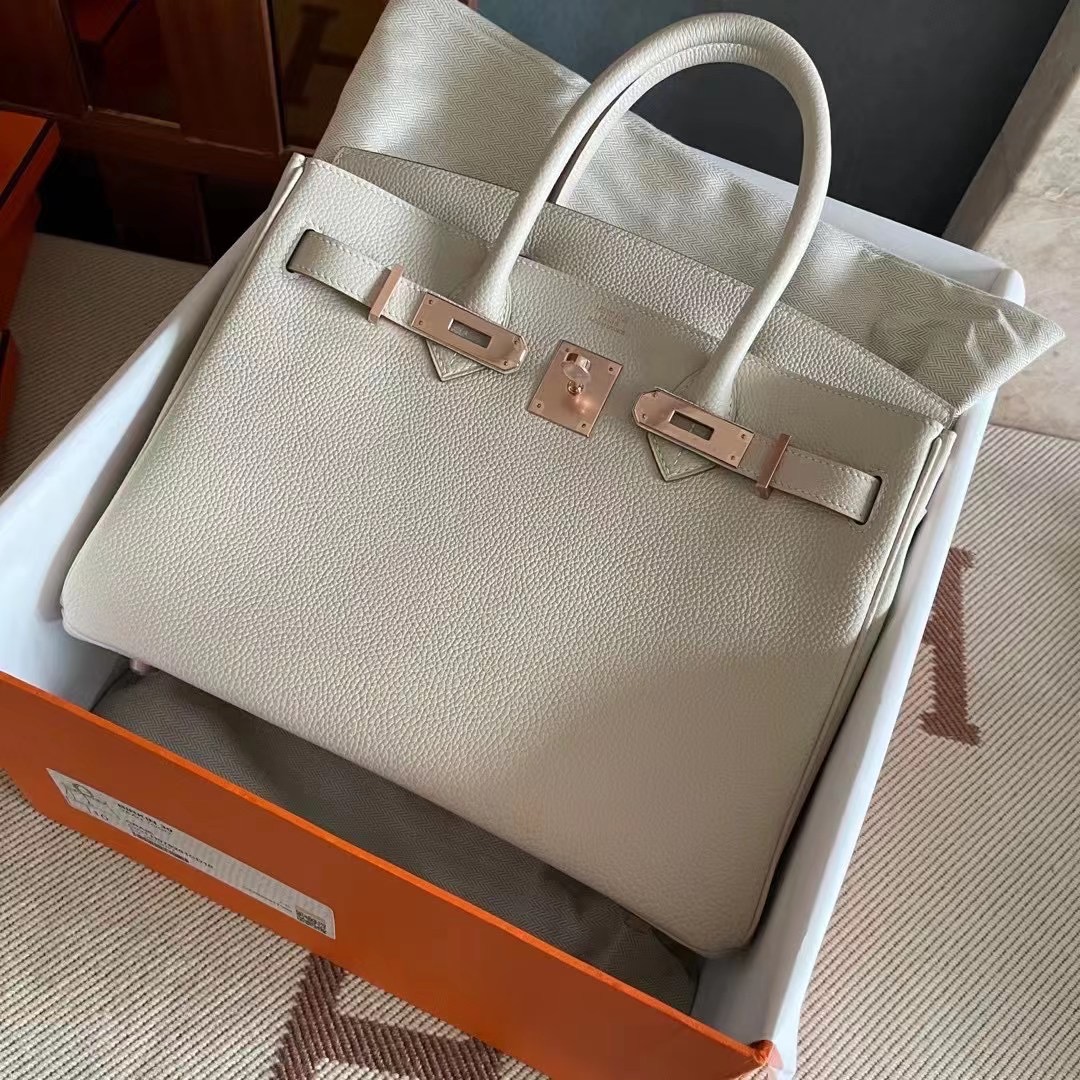 BK  30 togo 10 craie 奶昔白 rose gold 金