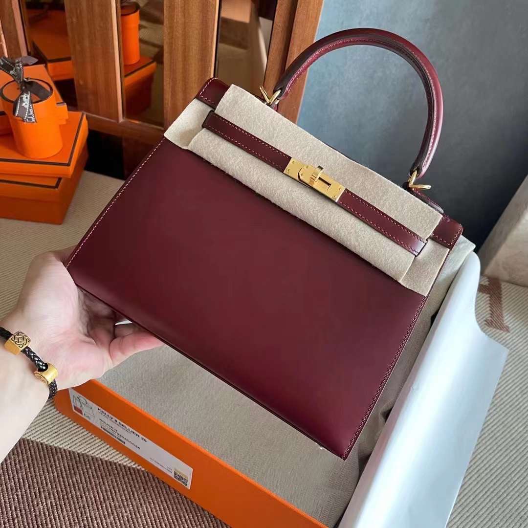 Qatar Store HM KL 25  Box 55 Rouge H爱马仕红 金