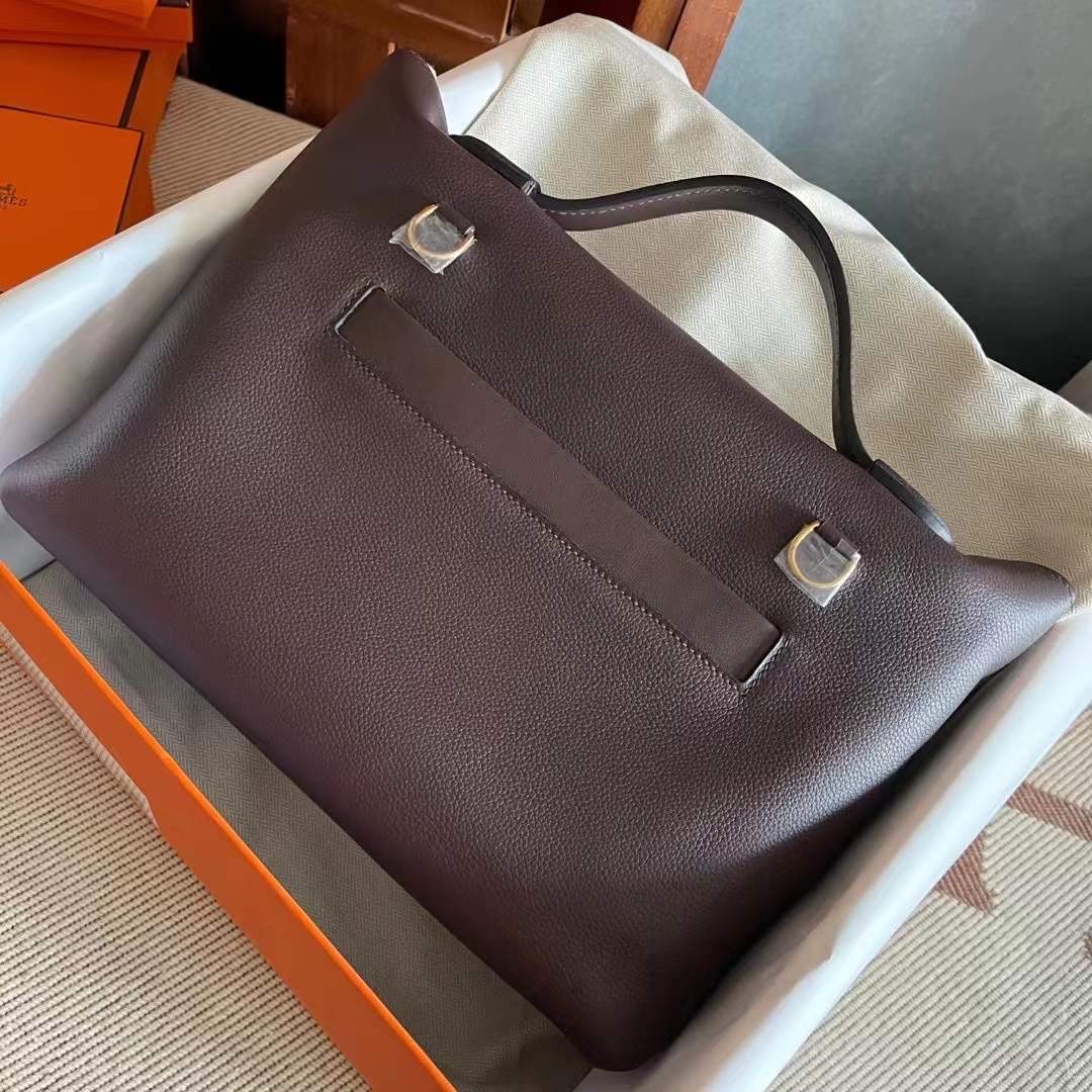 KL 2424 29cm evercolor皮 0G马鞍红内拼90覆盆子粉-HaiLaBags KL 2424 29cm evercolor皮 0G马鞍红内拼90覆盆子粉