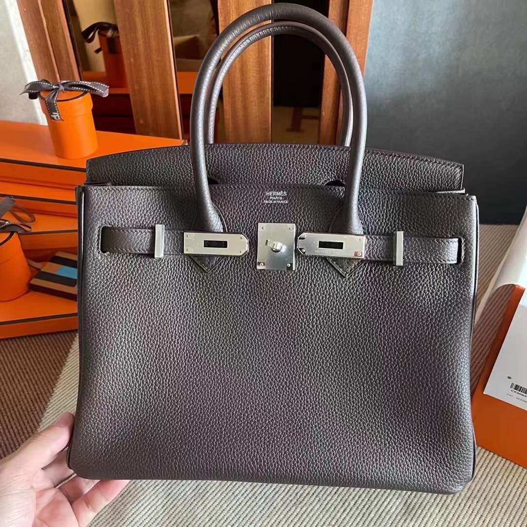 Republic of Indonesia HM BK 30cm Togo 46 乌木色 Ebene PHW