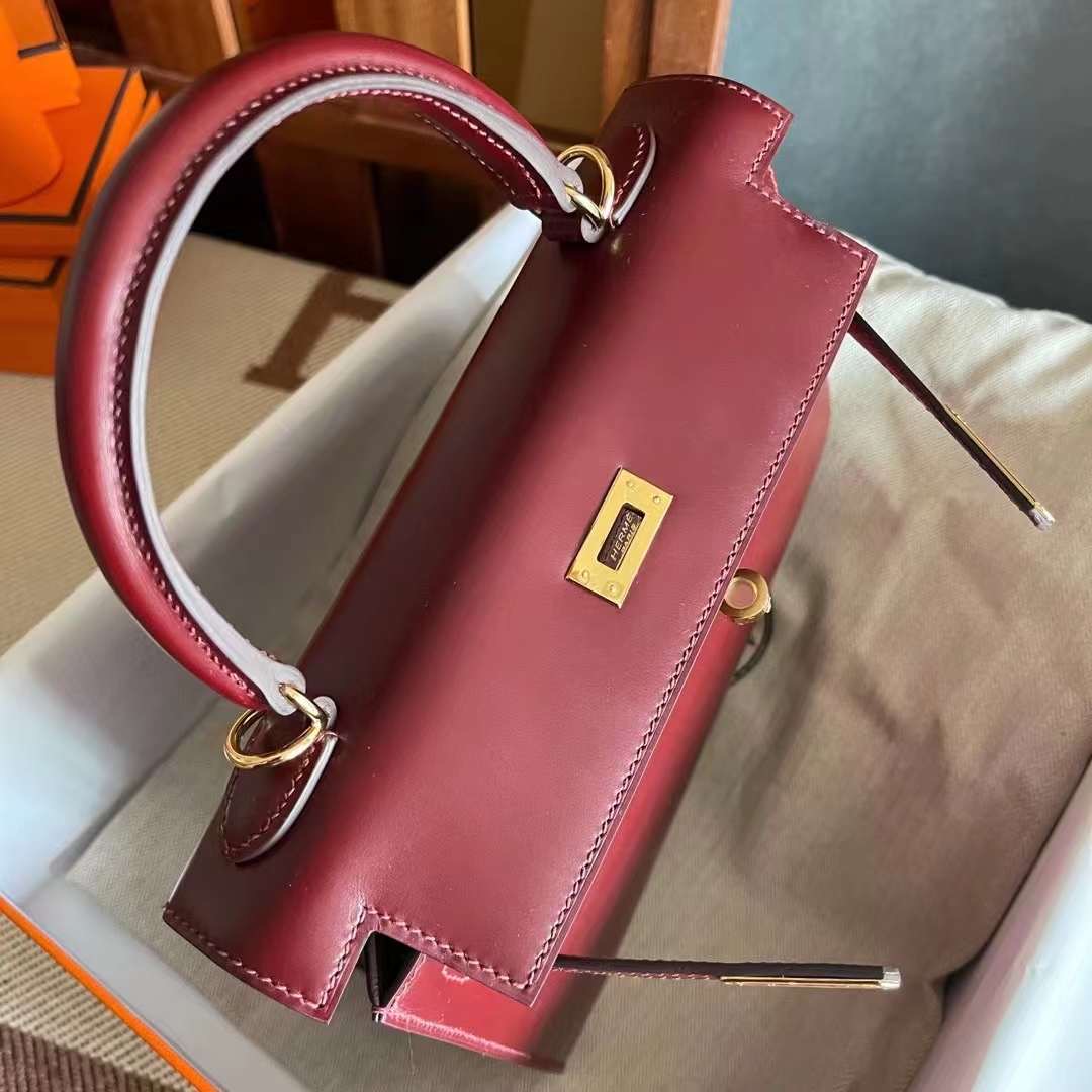Qatar Store HM KL 25  Box 55 Rouge H爱马仕红 金
