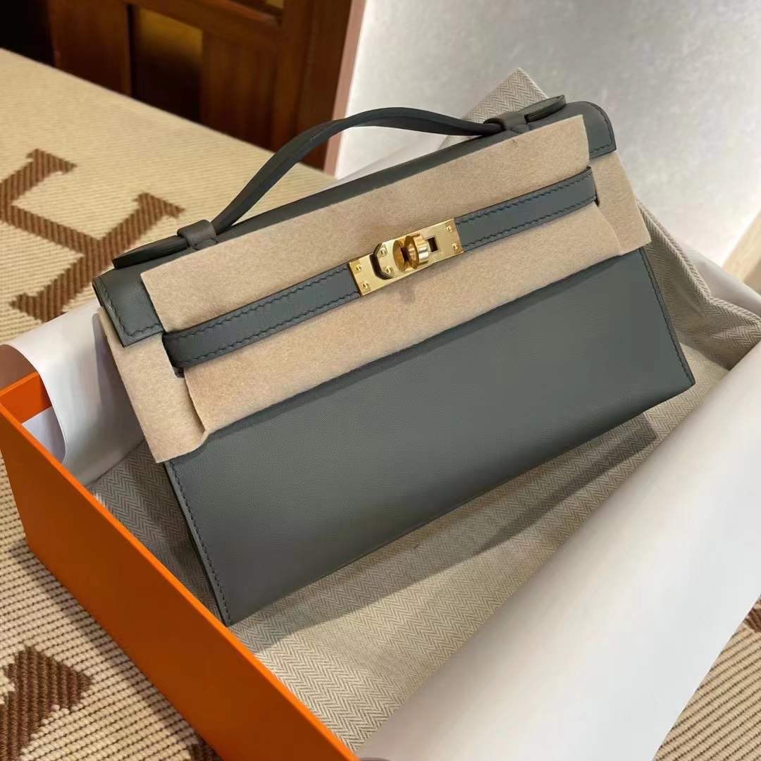 Dubai Store HM KL pochette Swift 63 Vert Amanda 杏仁绿 金