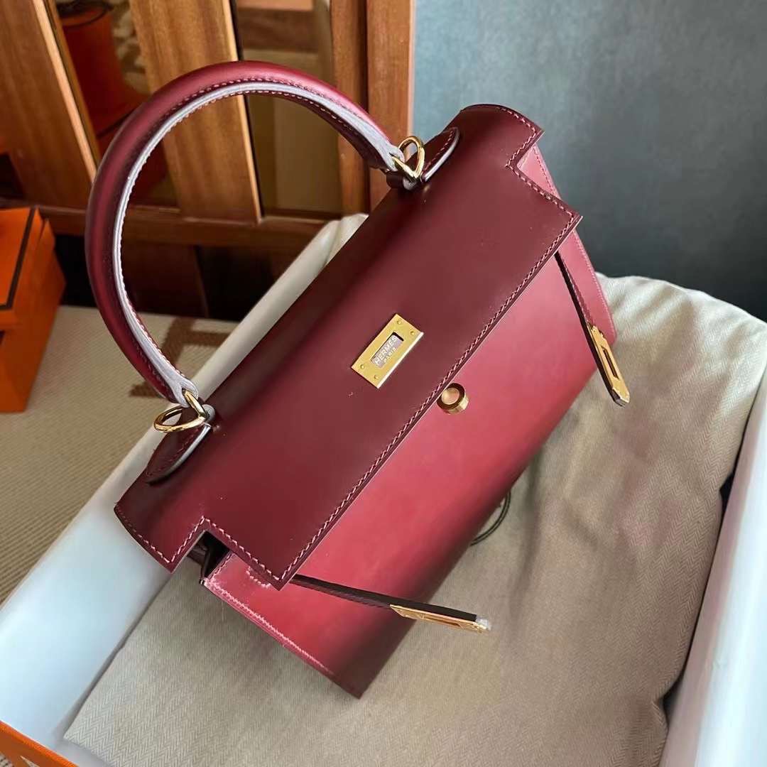 Qatar Store HM KL 25  Box 55 Rouge H爱马仕红 金