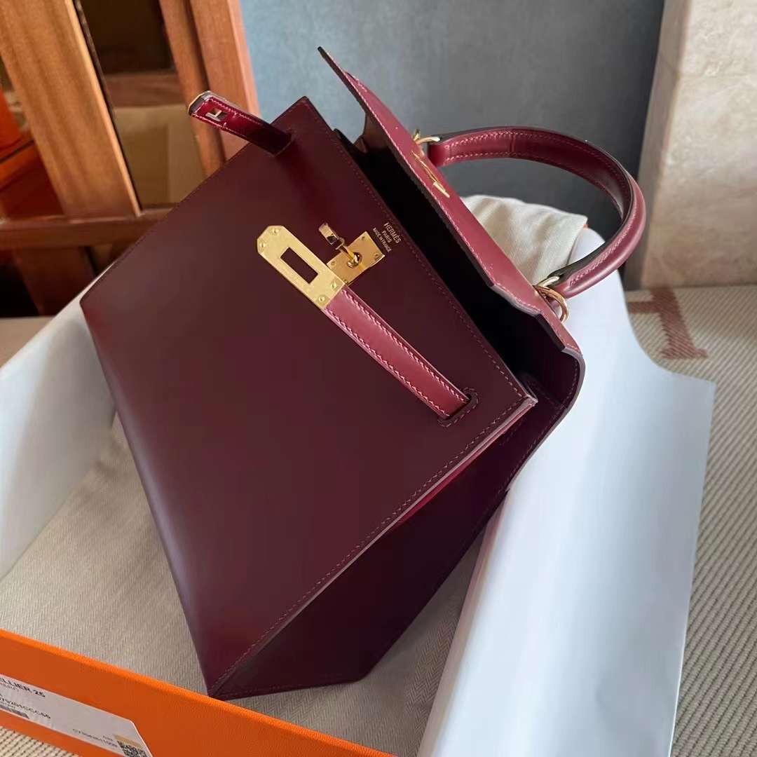 Qatar Store HM KL 25  Box 55 Rouge H爱马仕红 金