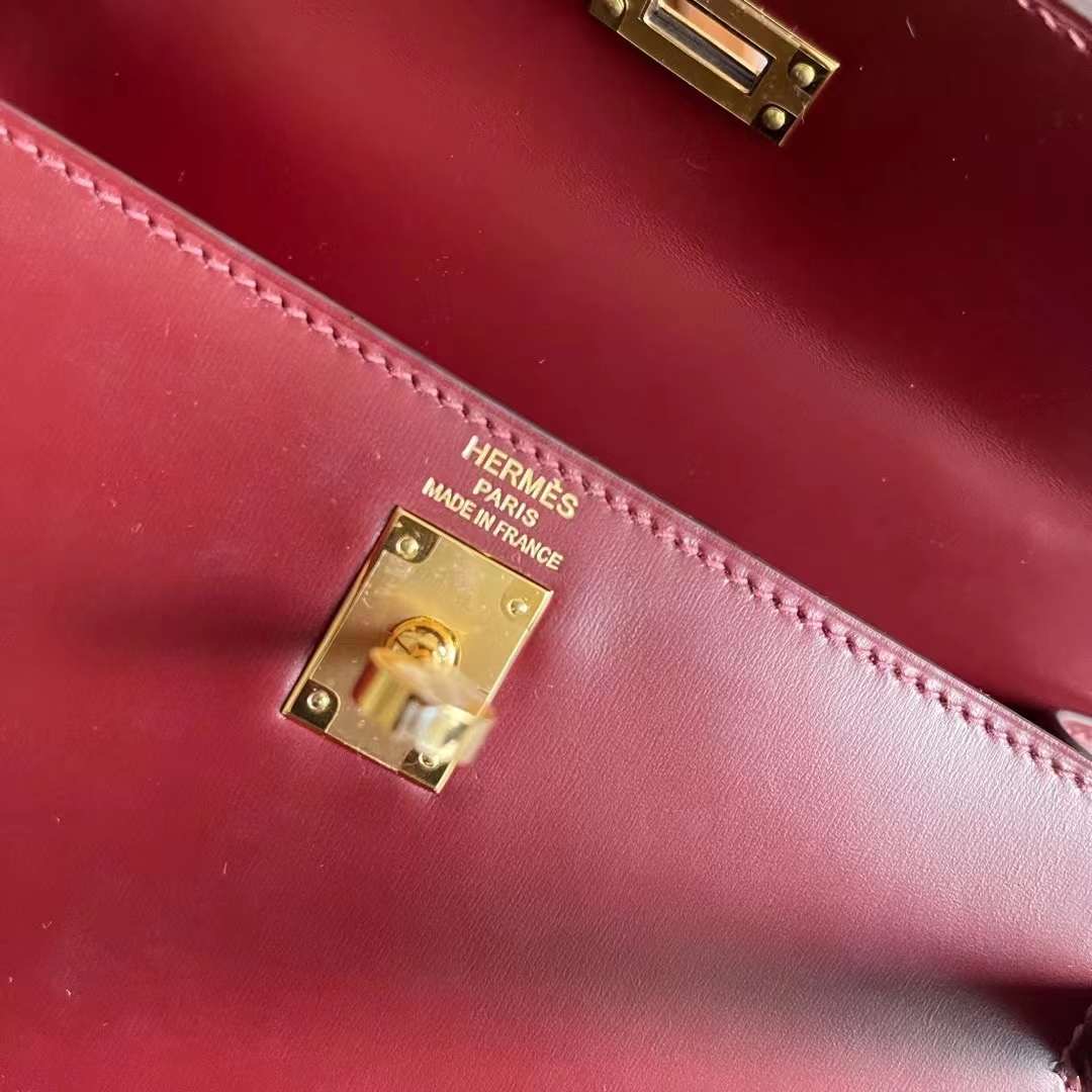 Qatar Store HM KL 25  Box 55 Rouge H爱马仕红 金