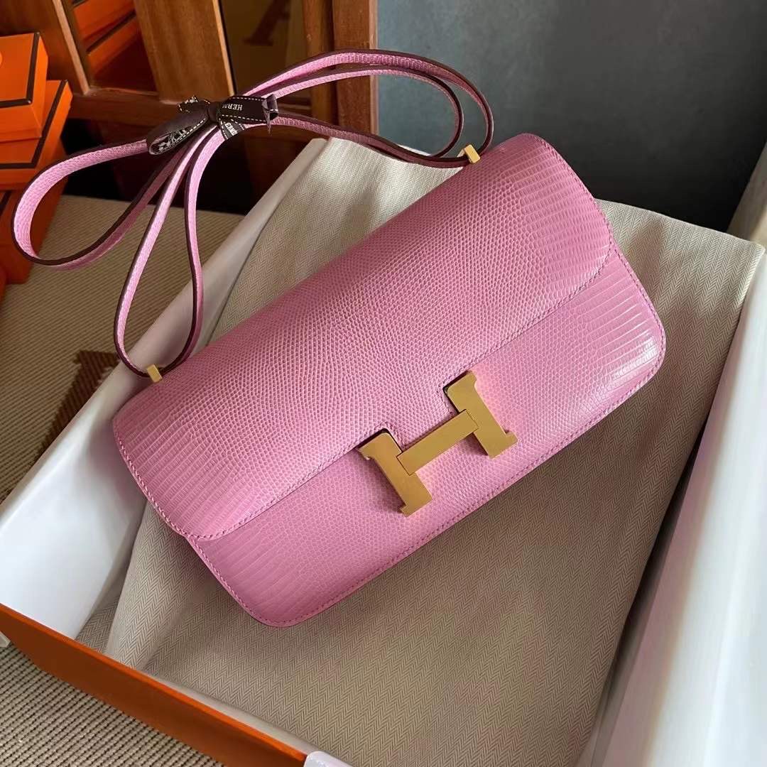 Kuwait hm constance 26 lizard leather 5p pink