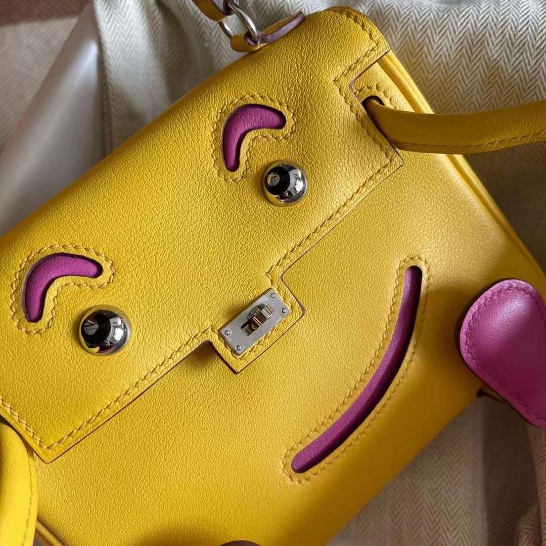 KL doll swift 9D琥珀黄拼玉兰粉 银