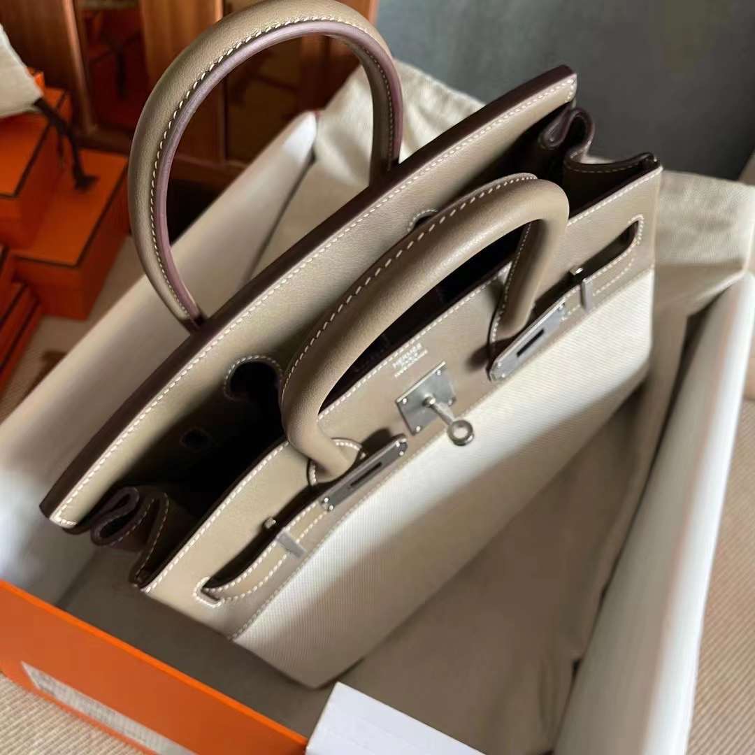 BK 30 帆布拼Swift 大象灰 银
