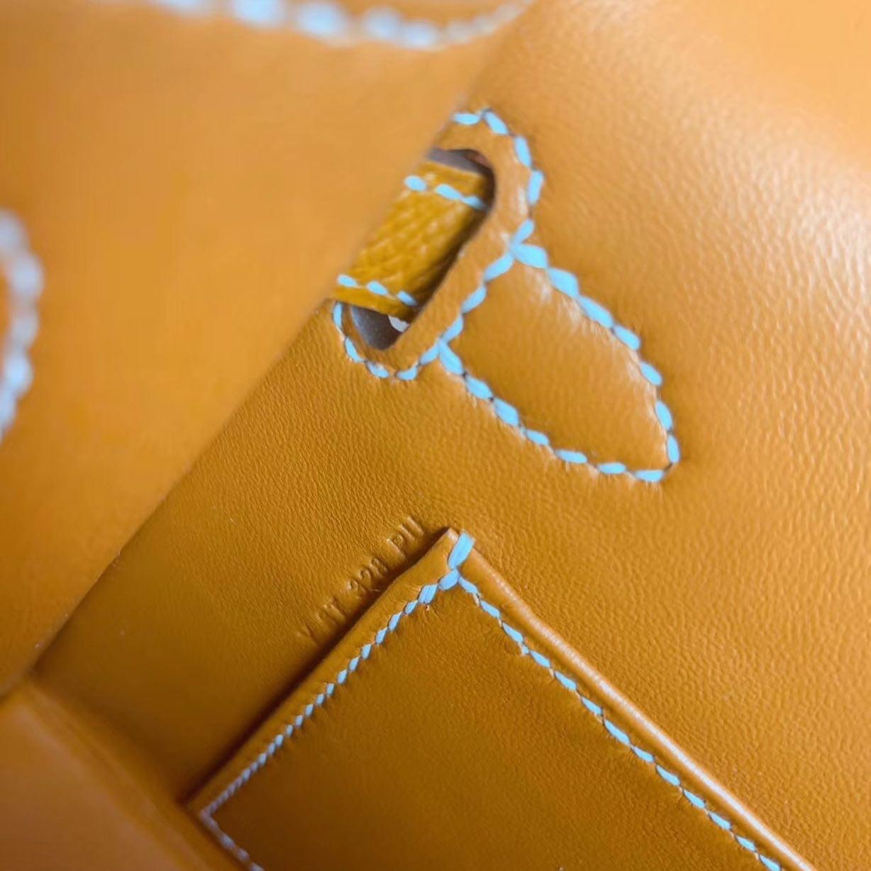 Kuwait HM KL Mini 2 Toffe Epsom leather