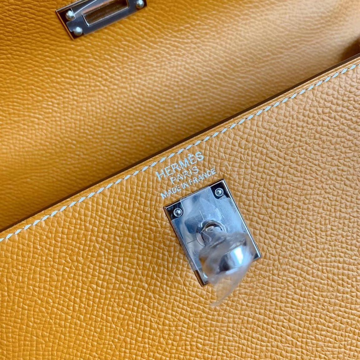 Kuwait HM KL 25cm Toffe Epsom leather
