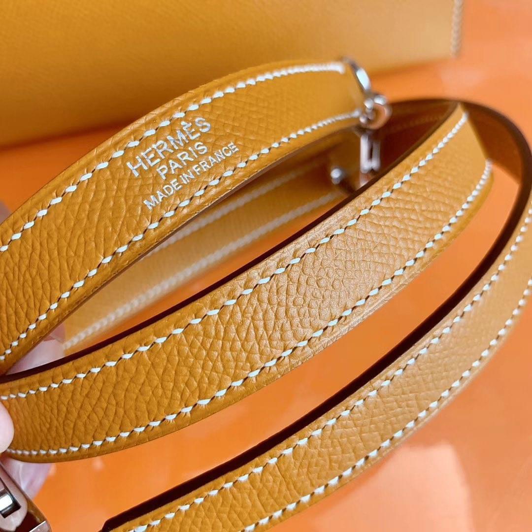 Kuwait HM KL 25cm Toffe Epsom leather