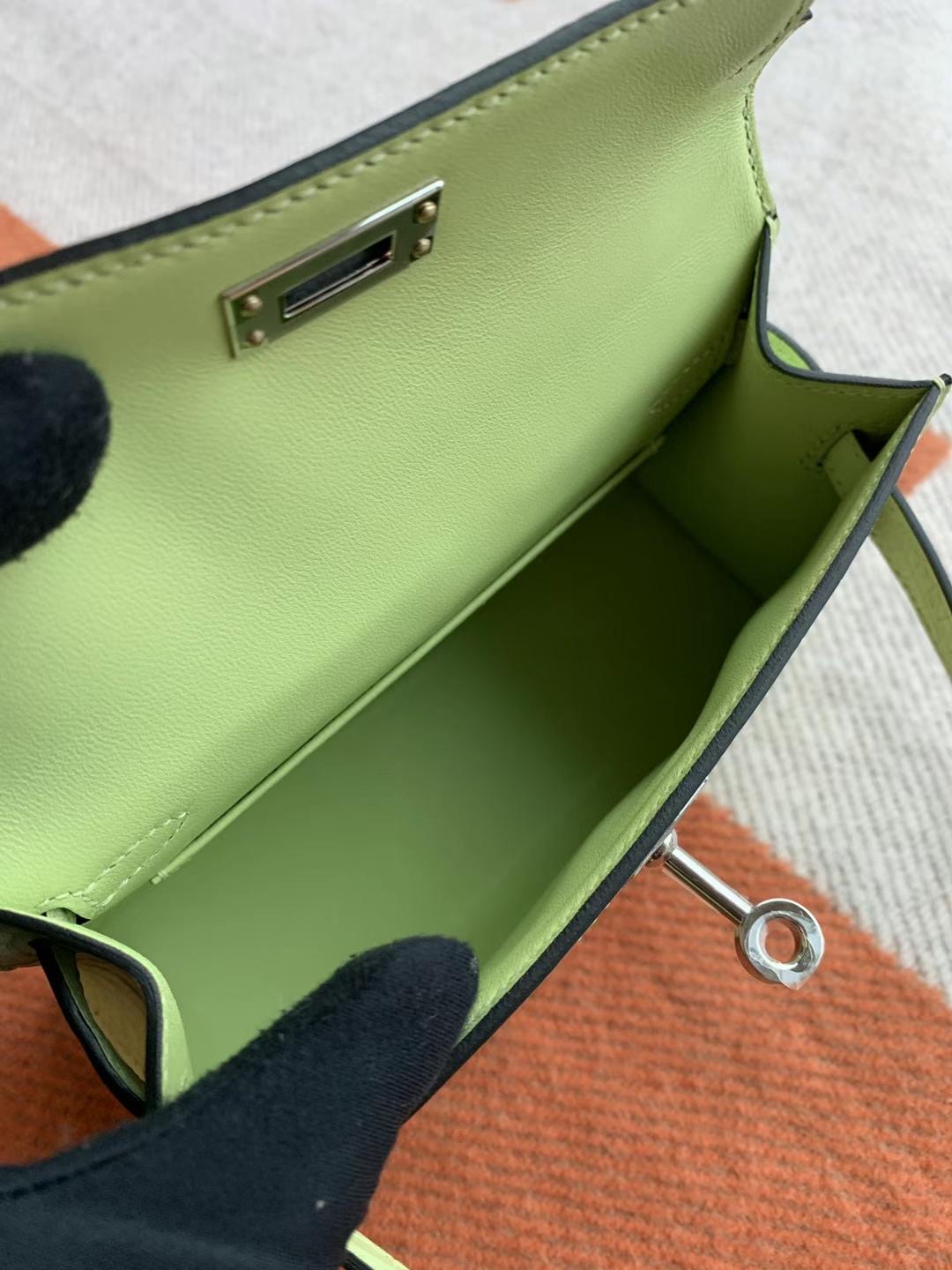 Dubai Mini KL R9 Jaune Bourgeon Crocodile Matte