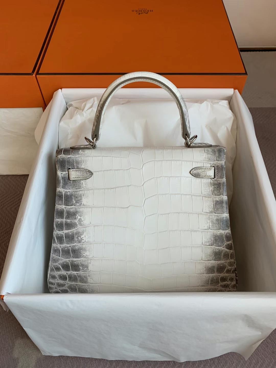 United Arab Emirates HM KL 25cm 01 BLANC Nilo Crocodile Himalayan