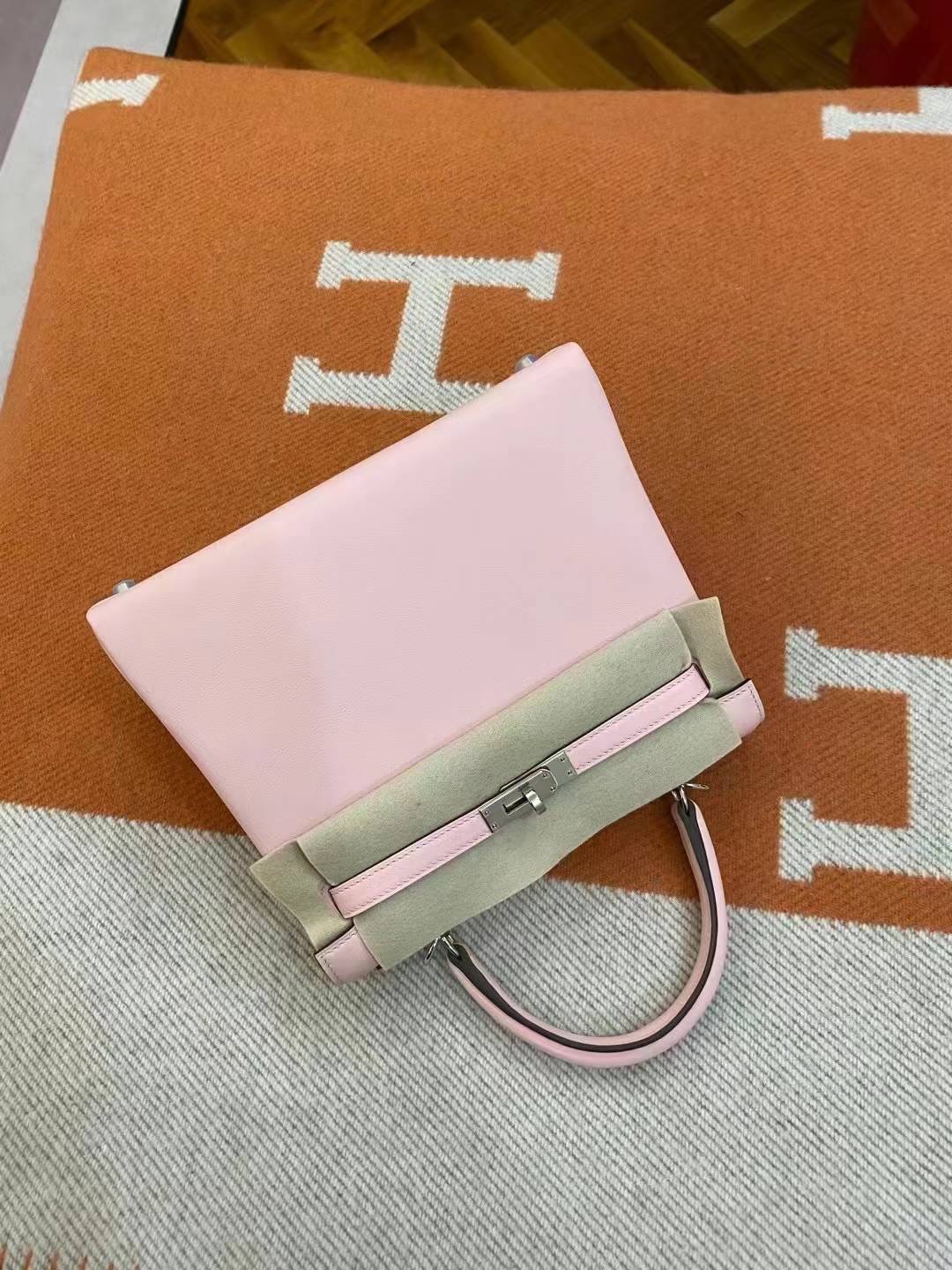 Saudi Arabia Riyadh HM KL Swift calfskin 3Q Rose Sakura 蜥蜴扣