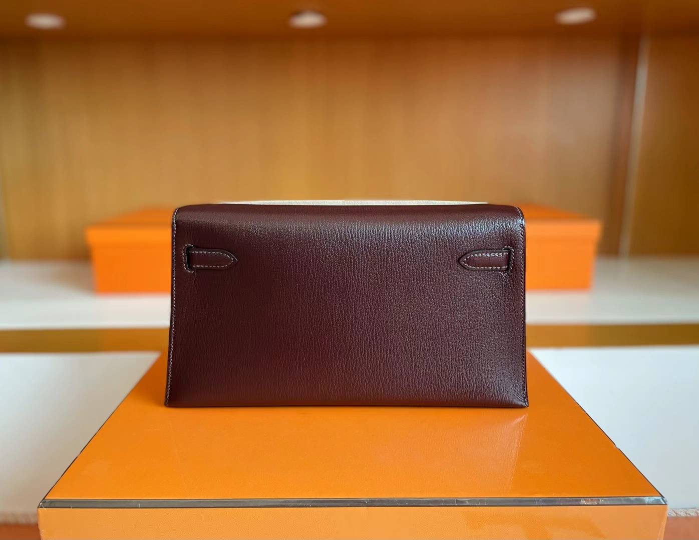 KL Elan 57 Bordeaux 酒红色 金扣
