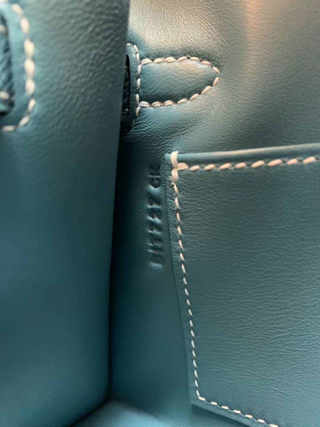 HM mini kl epsom D2  新牛仔蓝 Bleu Jeans