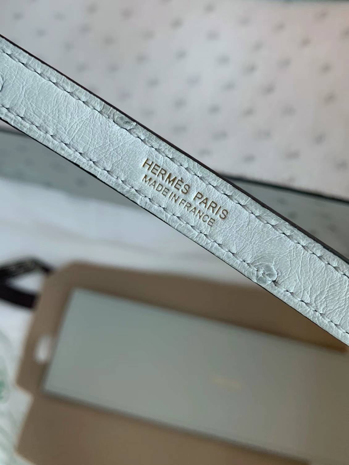 HM kl danse ostrich gris pearl