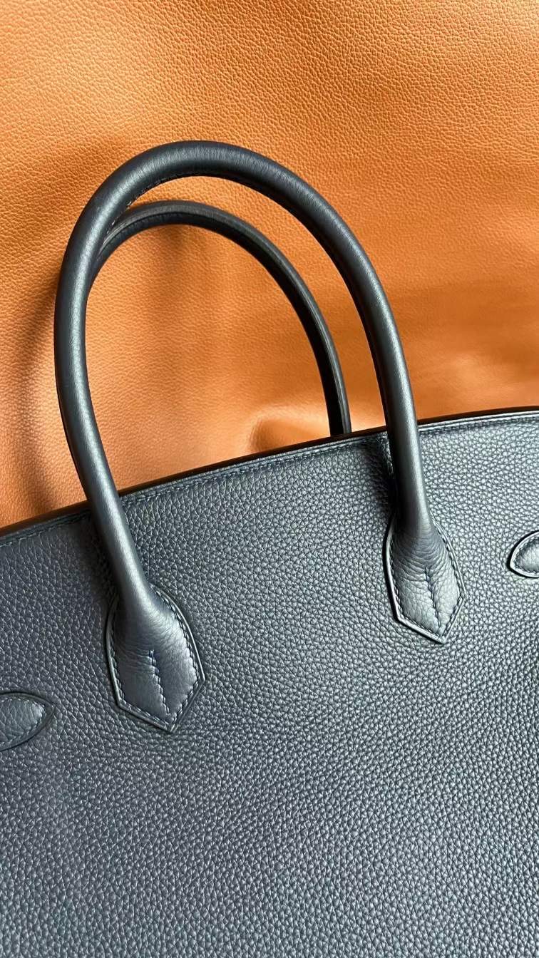 Qatar Doha Hermès BK 25 Togo 2Z Blue Nuit