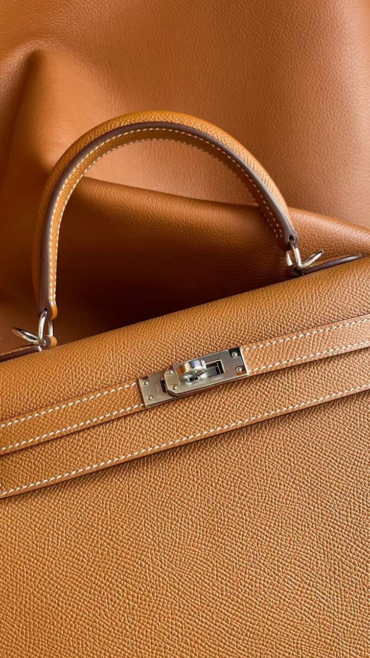 HM kl 28cm epsom ck37 Gold