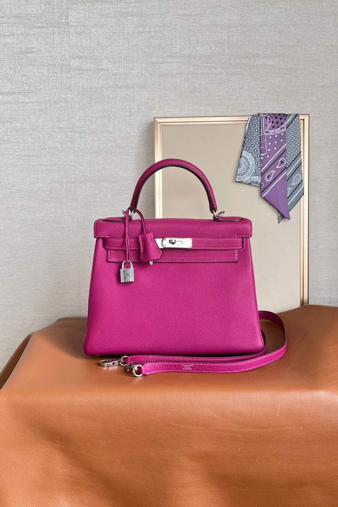 HM kl 28cm togo L3 玫瑰紫 Rose purple