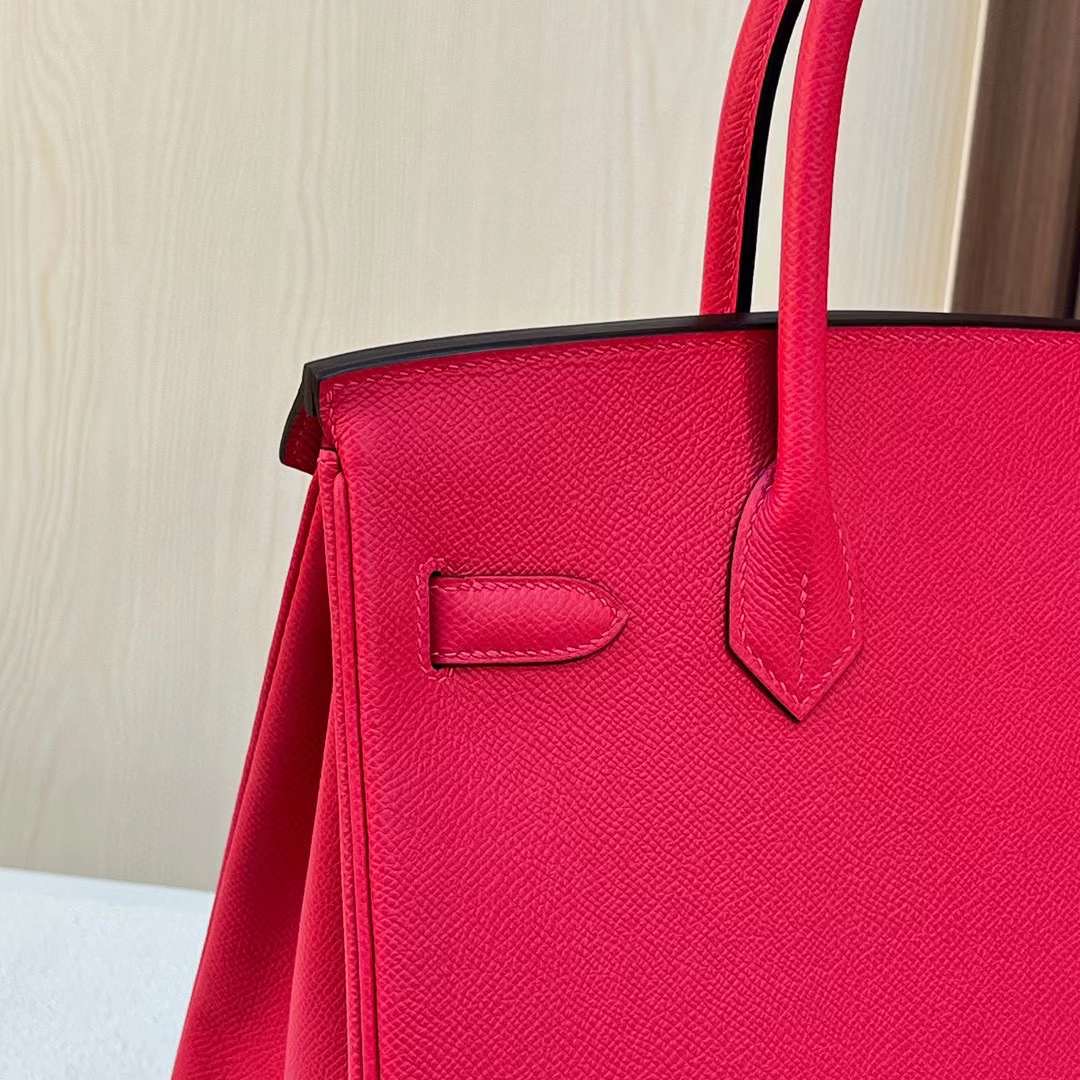 Los Angeles USA HM BK 30cm Epsom I6 Rose Extrême 极致粉