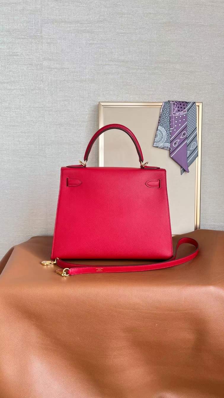 HM kl 28cm epsom Q5 Rose casaque