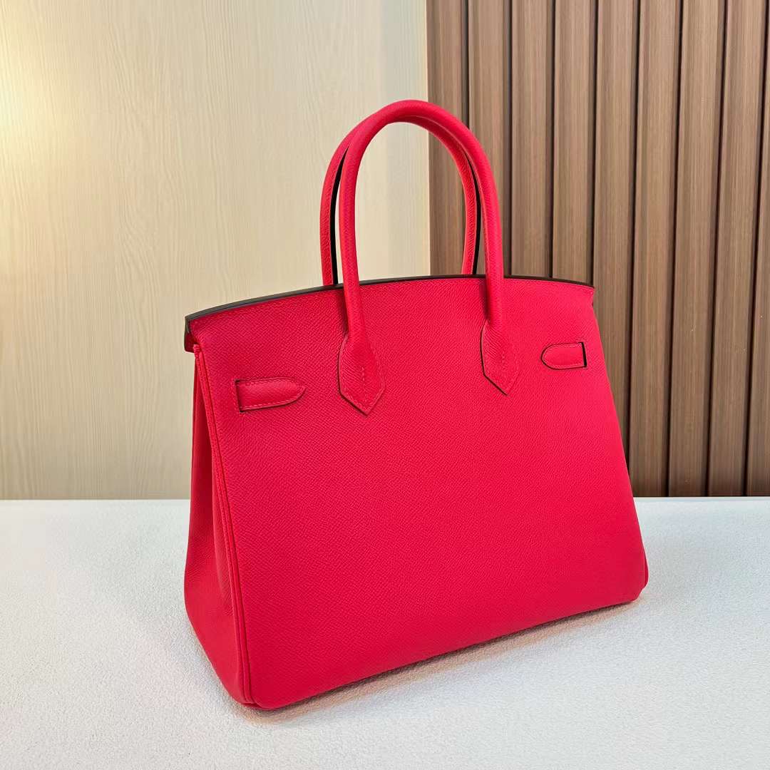 Los Angeles USA HM BK 30cm Epsom I6 Rose Extrême 极致粉