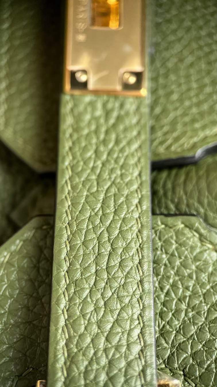 Hermès BK 25cm 6H Olive green
