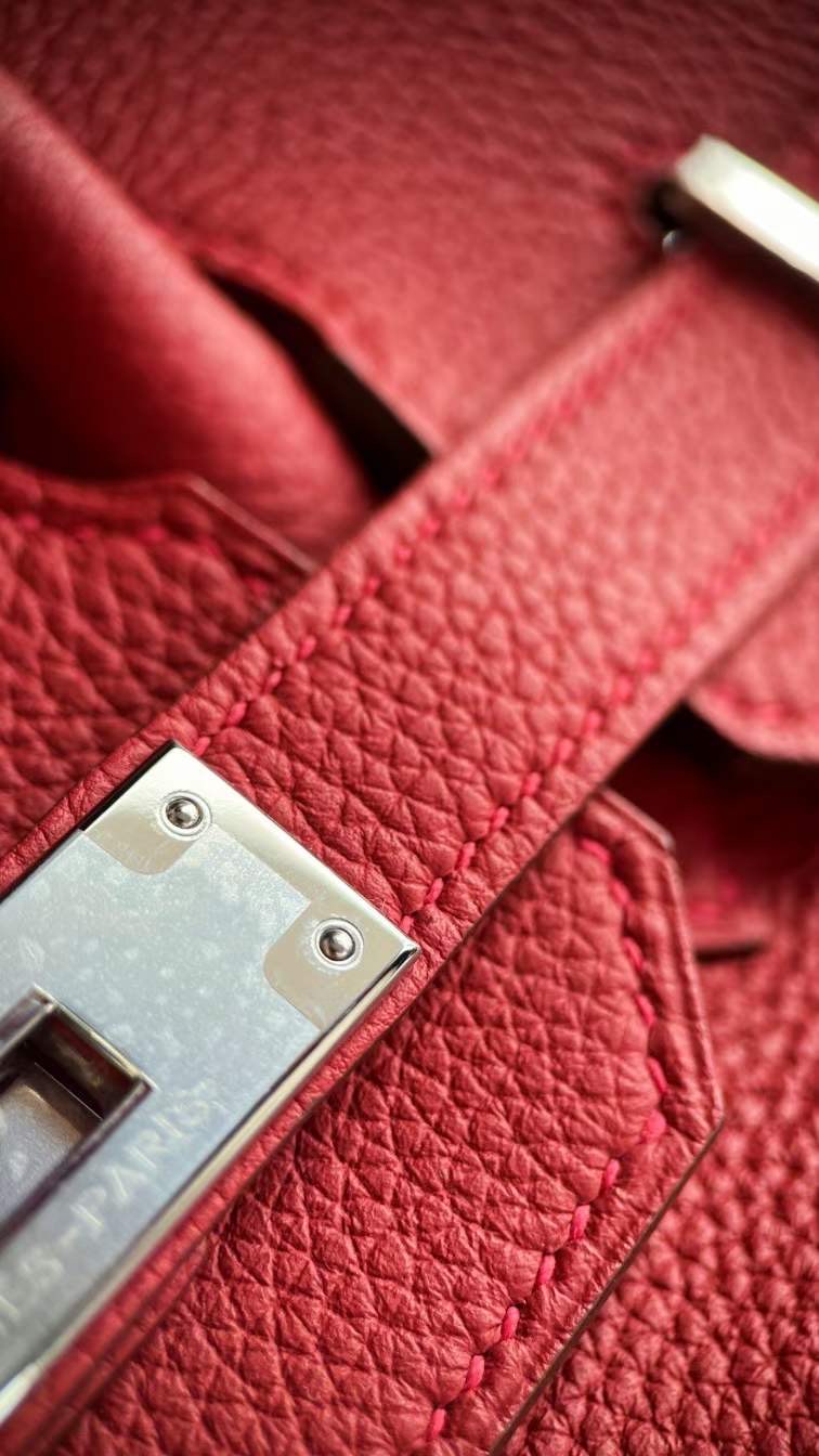 BK 25cm Epsom Q5国旗红 rouge casaque Togo