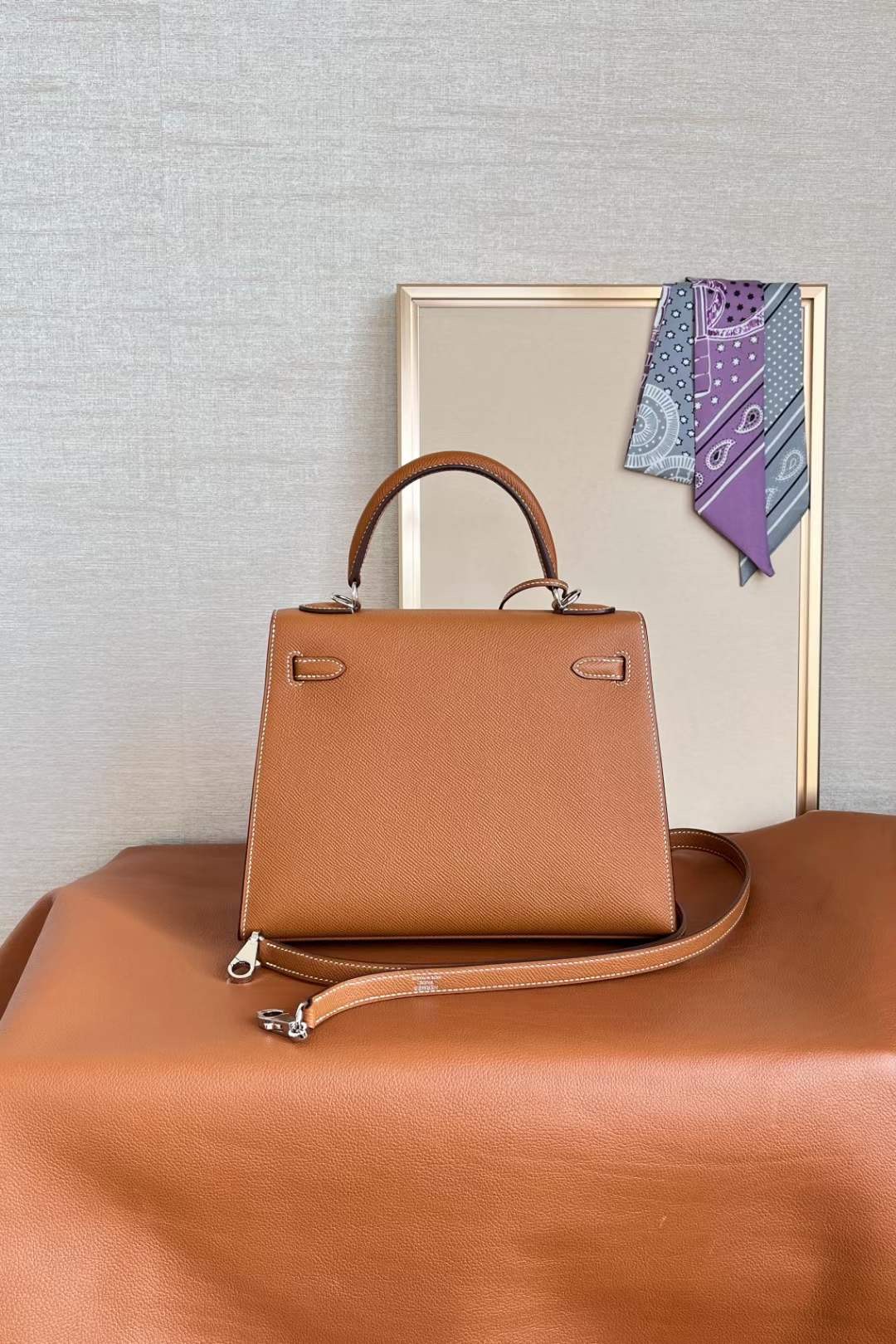HM kl 28cm epsom ck37 Gold