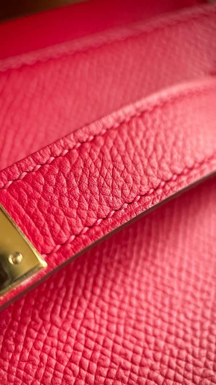 HM kl 28cm epsom Q5 Rose casaque