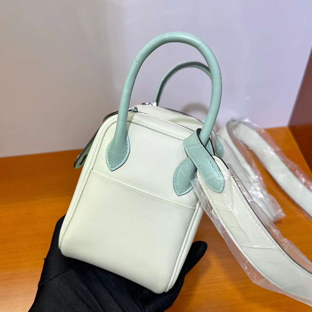 Mini LD Touch Swift 0S Vert Fizz 气泡绿/雾面美洲鳄鱼新薄荷绿 银扣