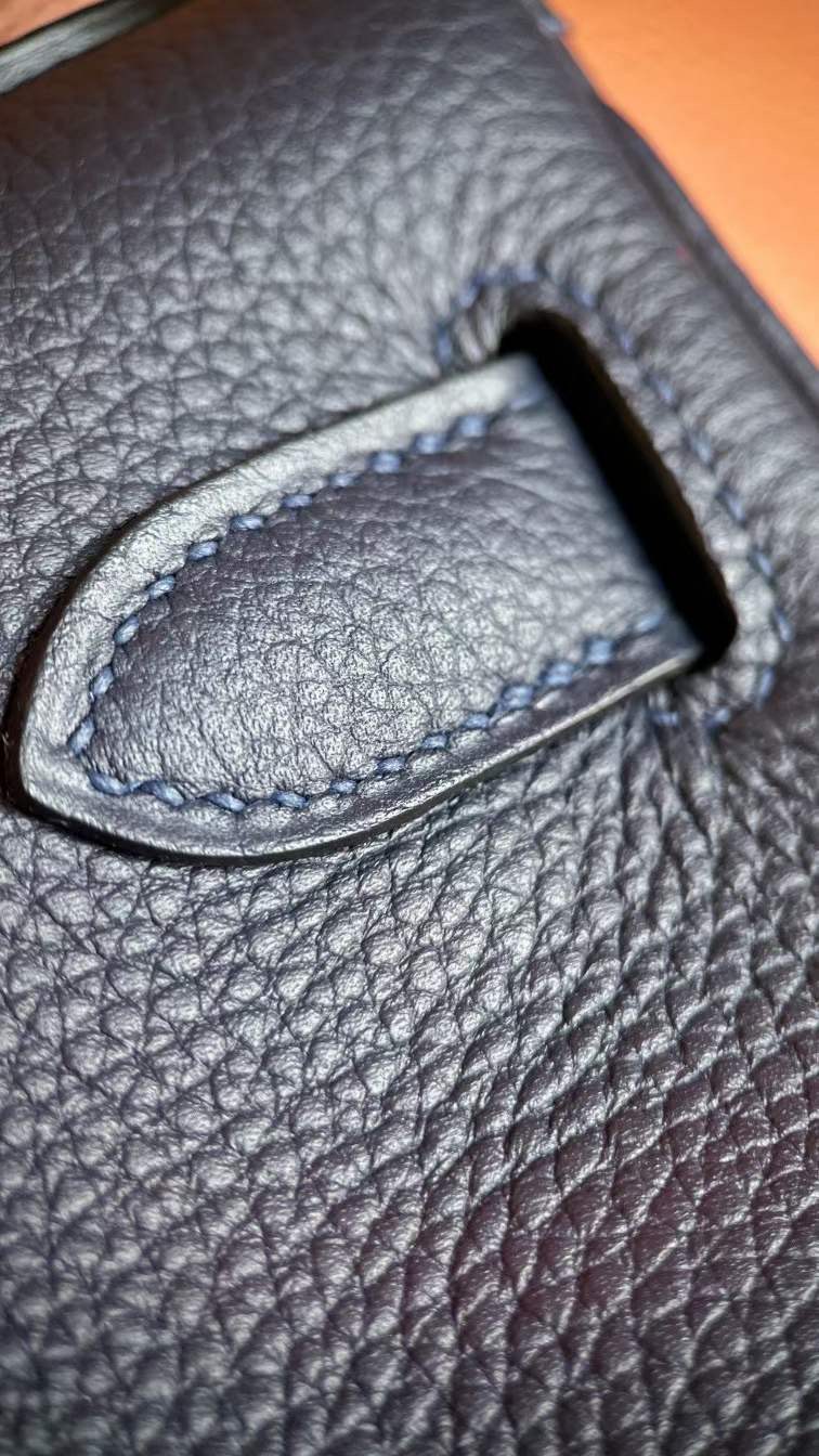 HM KL 28cm Togo 2Z Bleu nuit 午夜蓝