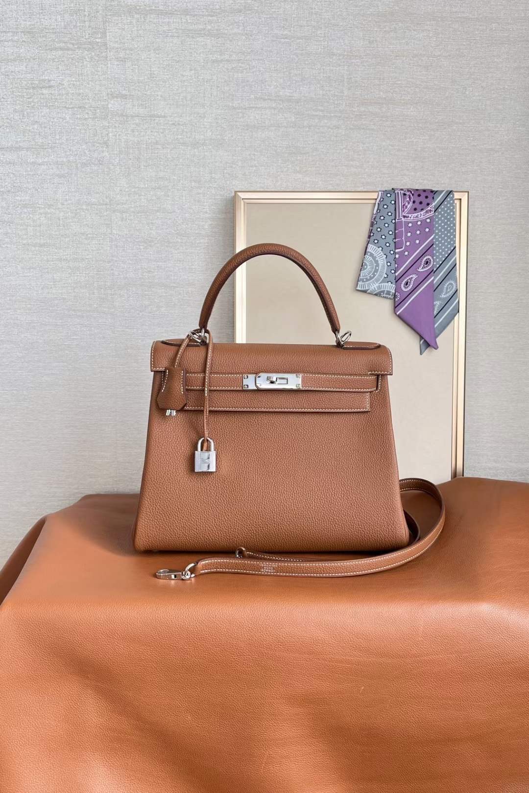 HM kl 28cm togo ck37 gold