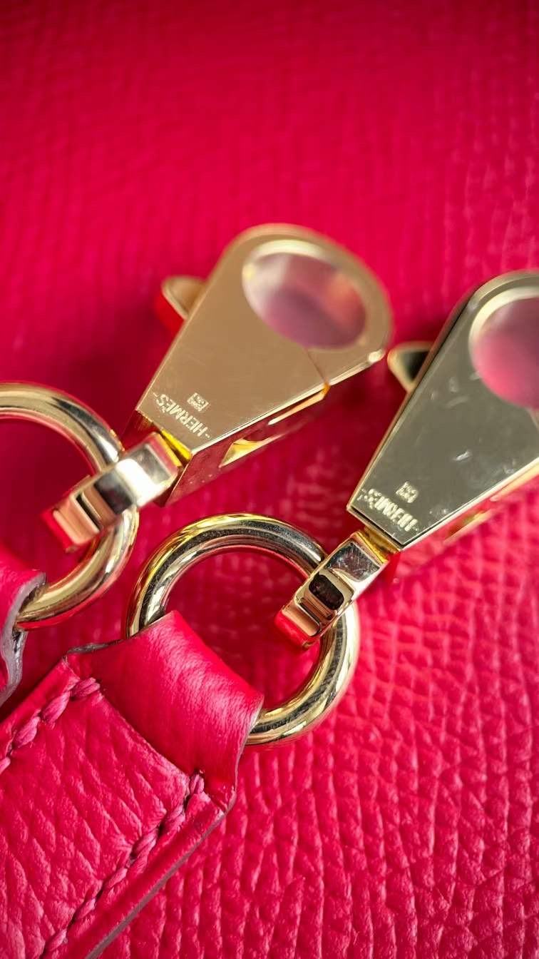 HM kl 28cm epsom Q5 Rose casaque